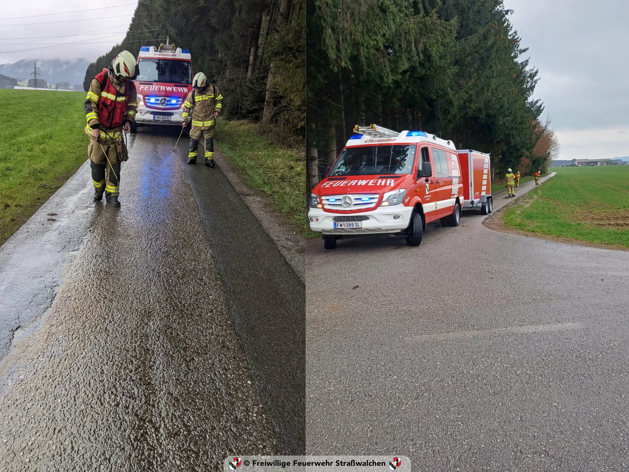 Einsatz Oelspur LZ Steindorf1 01.04.2025