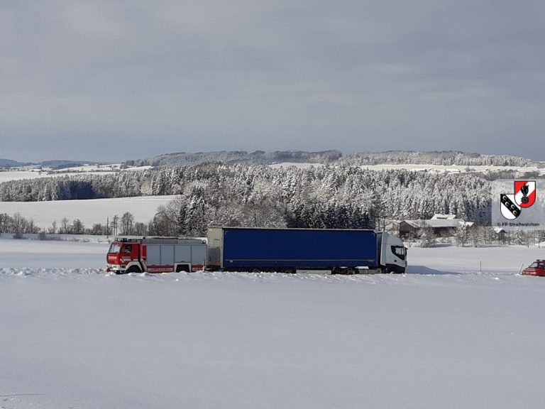 11.01.2019 LKW-Bergung