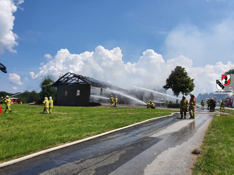 20.07.2020 Brand landwirtschaftliches Objekt